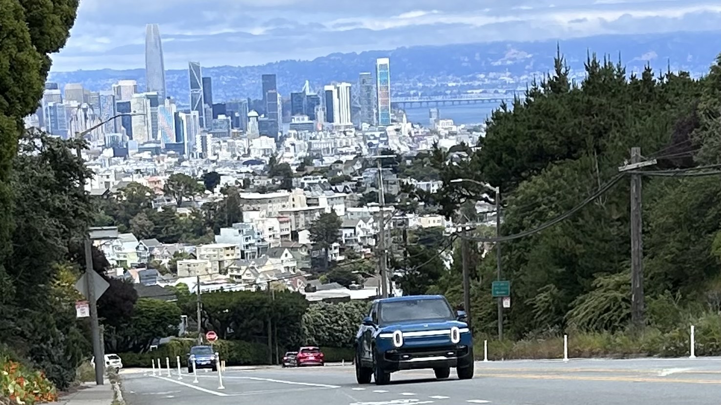 The skyline of San Francisco